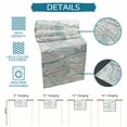 thumbnail image 7 of Hokiten Table Runners 60 Inches Long Dress Scarves, Turquoise Leaves Tree Farmhouse Kitchen/Dining Table Runner, Small Coffee Tablerunners, Vintage Forest Branches 13x60 Inch, 7 of 7