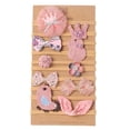 thumbnail image 5 of Paquete de 10 diademas para bebé D, talla única, diadema para niña, banda para el pelo, lazo, diademas, accesorios, turbante para niña y niño, 5 of 5