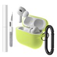 thumbnail image 1 of Funda de Silicona Brujula para AirPods Pro 3 2025 Amarillo Verde, 1 of 6