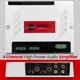 thumbnail image 3 of Amplificador de audio para automóvil de alta potencia de cuatro canales con filtros de paso alto y bajo ajustables Estable a 1 ohmio Etiqueta BLANCA/Roja, 3 of 5