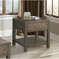 thumbnail image 2 of Bowery Hill End Table Nightstand Bedside Square in Solid Wood - Unfinished, 2 of 5