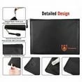 thumbnail image 4 of Fireproof Waterproof Document Bag Money Safe Bag Secret File Protective Pouch, 4 of 8