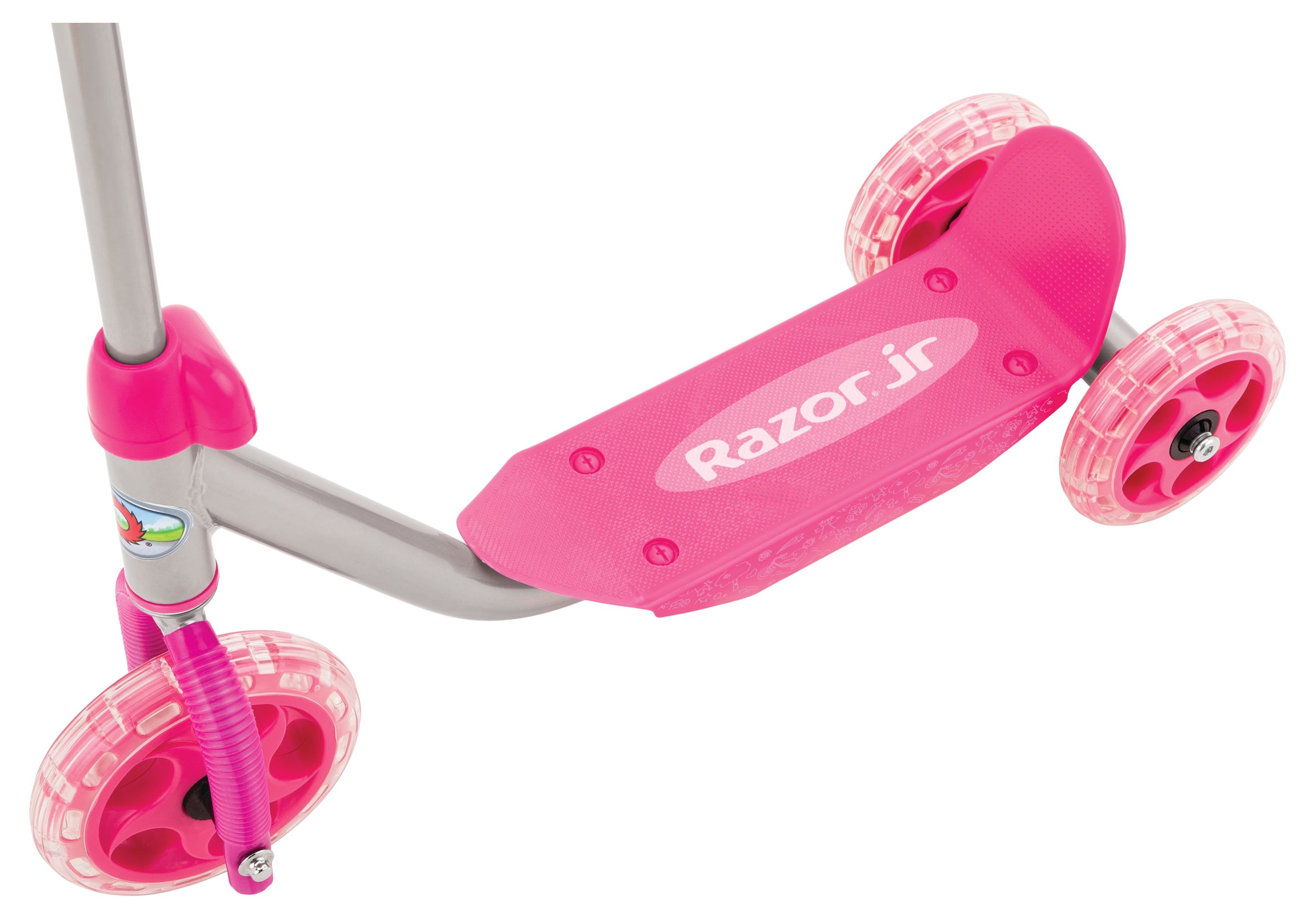 Razor Jr Lil' Kick 3-Wheel Scooter For Kids Ages 3+, Pink photo 7