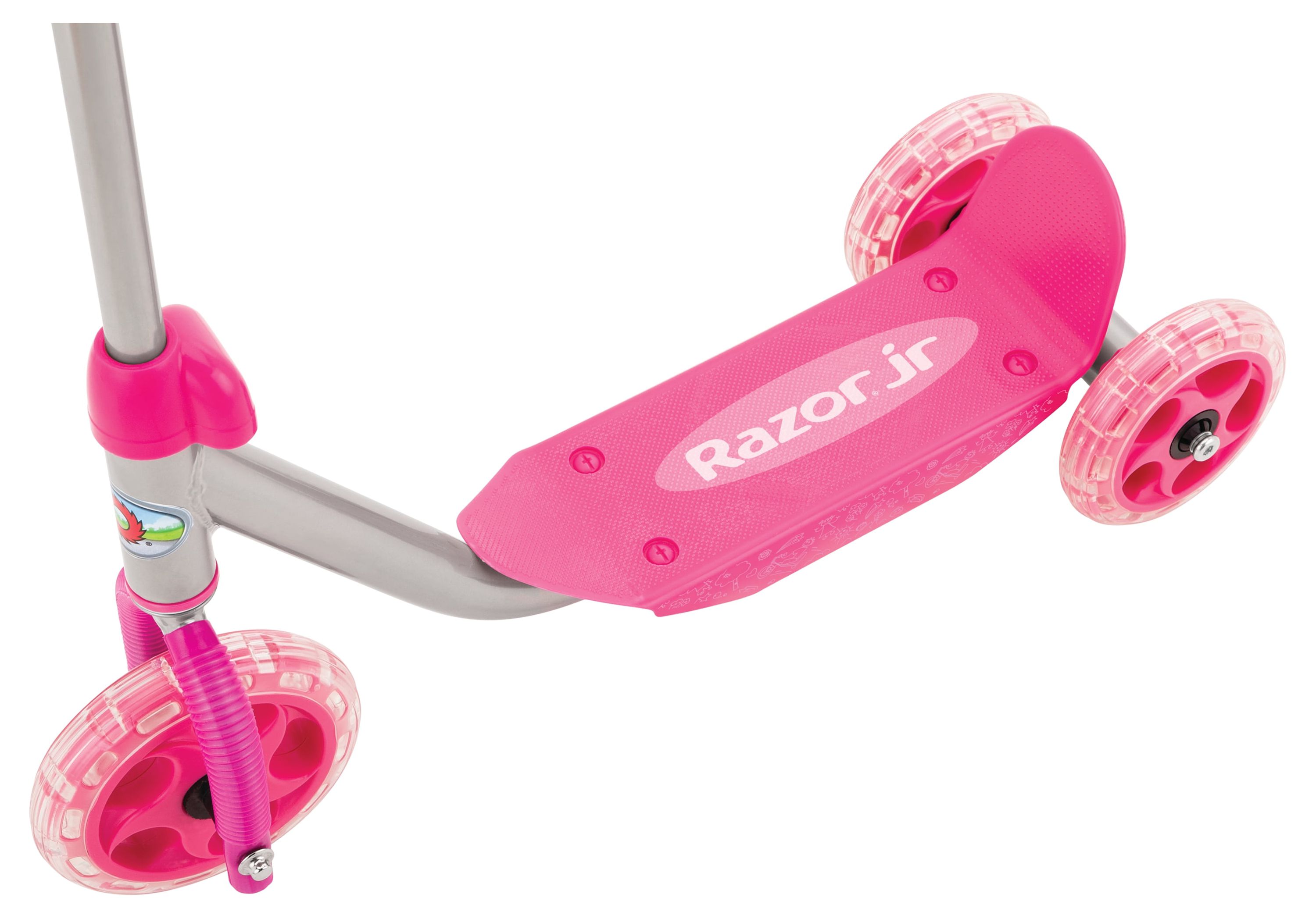 Razor Jr 3-Wheel Lil' Kick Scooter - For Ages 3 and up, Pink - image 5 of 8