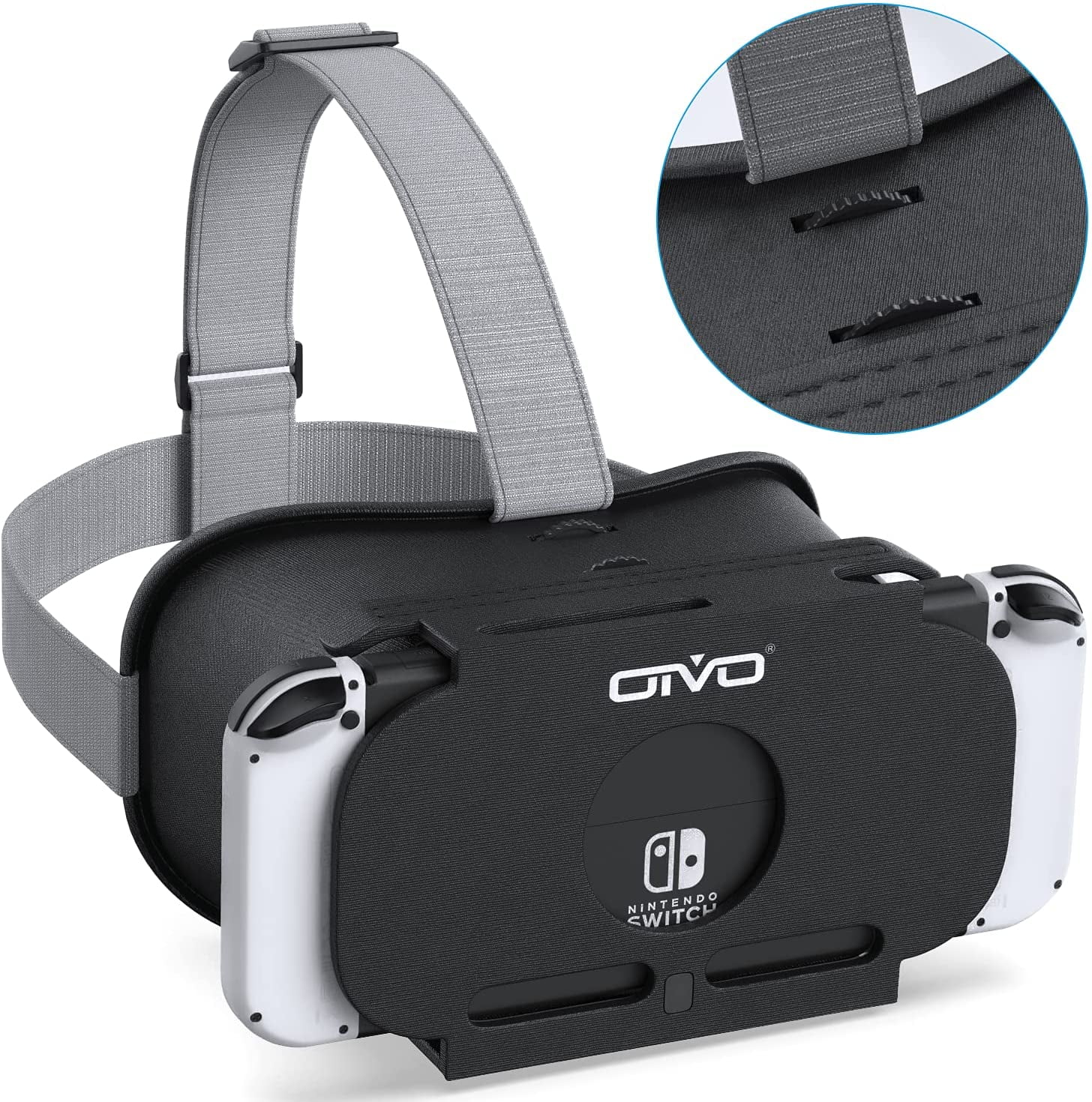 systematisk Før Hej VR Headset for Nintendo Switch & Switch OLED Model, OIVO Labo VR Goggles  Glasses with Adjustable Lenses - Walmart.com