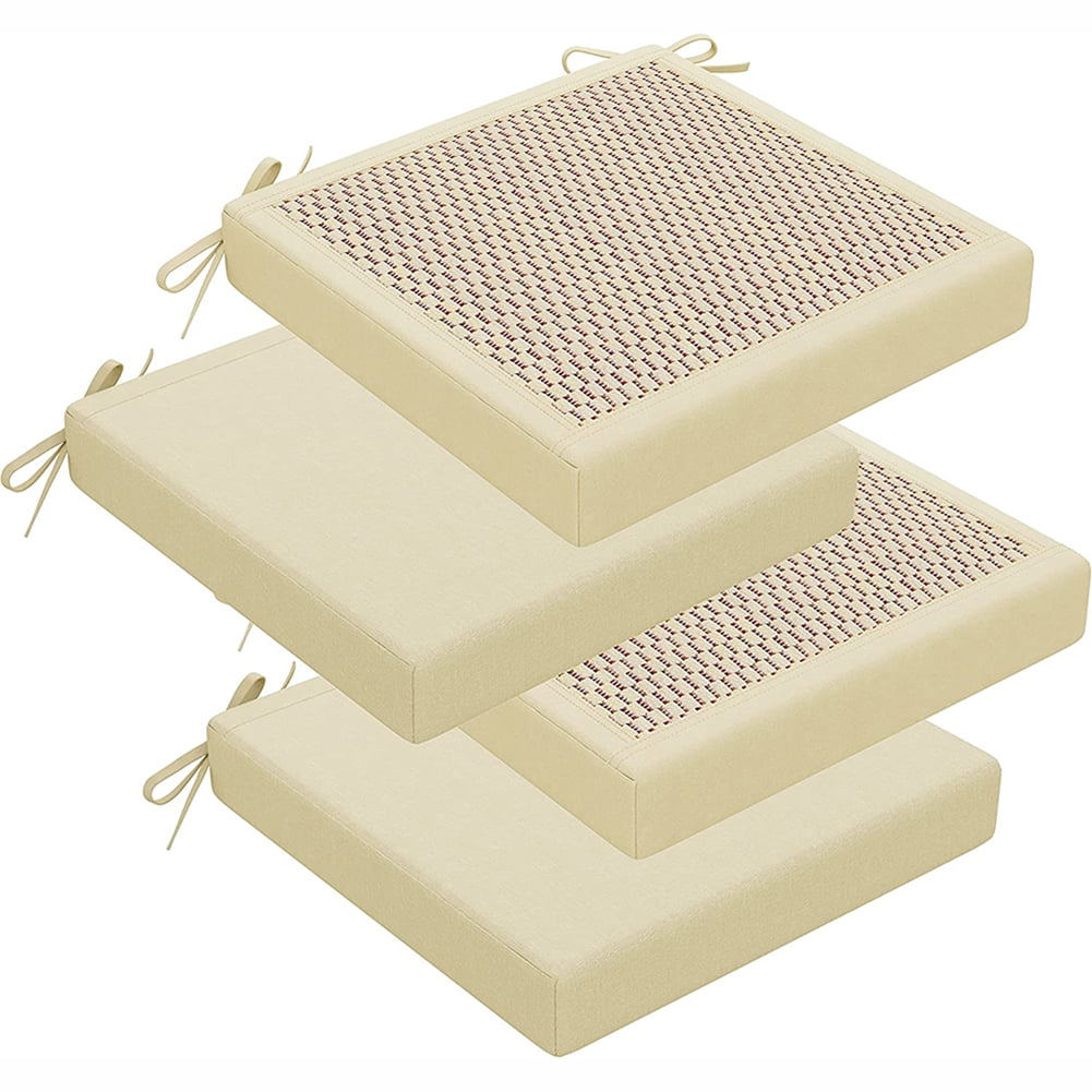 Indoor Kitchen Chair Cushions Pack of 4/Dining Chair Cushions