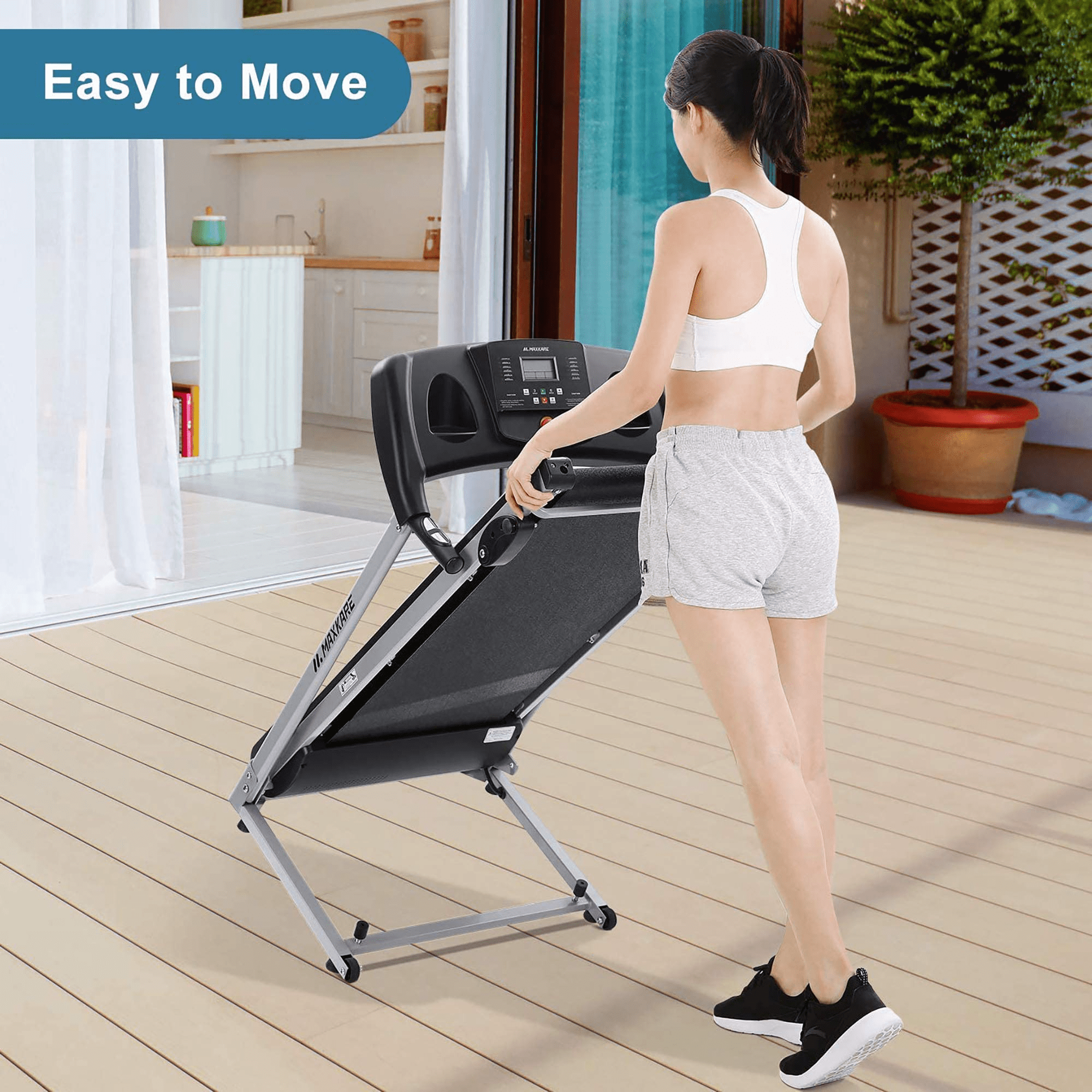 Details about   3.25HP~2HP Treadmill Electric Folding Running Machine with Bluetooth WIFI 330lbs 