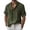 #Army Green, variant on DPTALR Men's Casual Linen Blend Henley Neck Short Sleeve Shirt,Army Green,Big Men's,Tall Men's L,Young Men's Shirts