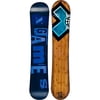 X-Games Unisex Sidewall Snowboard 146cm, Bamboo with Blue X and Blue X-Games Word Bottom