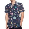 thumbnail image 4 of High Quality Hawaiian Shirts for Men Short Sleeve Aloha Beach Shirt Floral Summer Casual Button Down Shirts Blouses VFMIUQ, 4 of 7