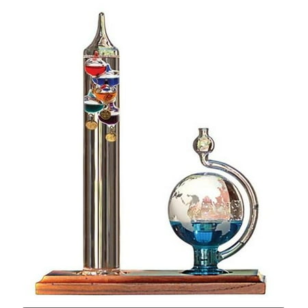 Hanging Galileo Thermometer - Galileo Thermometer With Barometric Ball