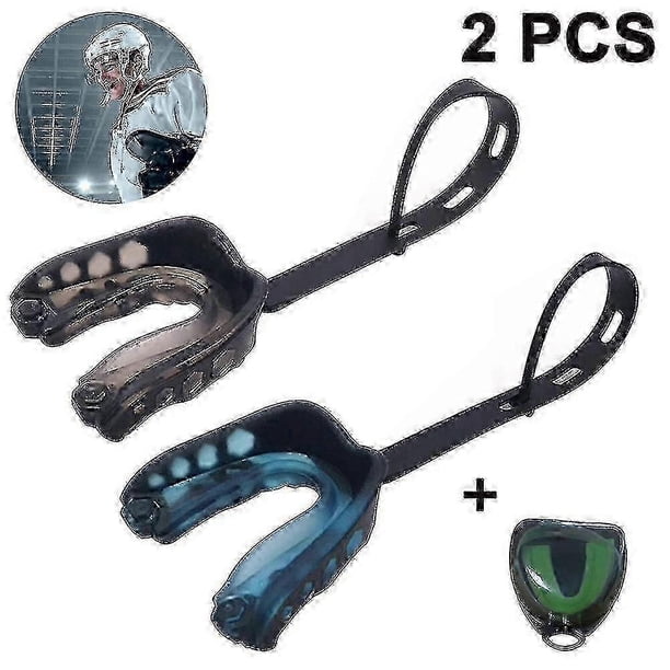 Mouth Guard Sports Football Youth Mouth Guard Mma Mouthguard With Strap, Football Mouthpiece Sport Mouth Guard For Football, Basketball, Lacrosse, Hoc