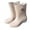 Beige, variant on Women Rain Boots Ankle Rain Boots Waterproof Non- Casual Shoes Short Rain Boots Wide Calf For Gardening Outdoor Work And Everyday Wear Rain Boots