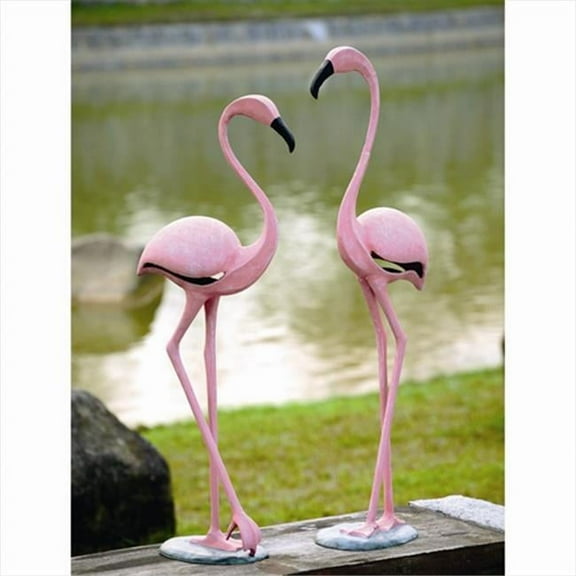 SPI Home  Pink Flamingo Pair - Pink