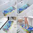 thumbnail image 4 of Baby Non-Slip Bathtub Mat, 100x40cm Anti-Slip Bath Mat Heavy Duty Shower Mat with 200 Suction Cups for Kids and Baby, BPA Free PVC Material Machine Wa, 4 of 5