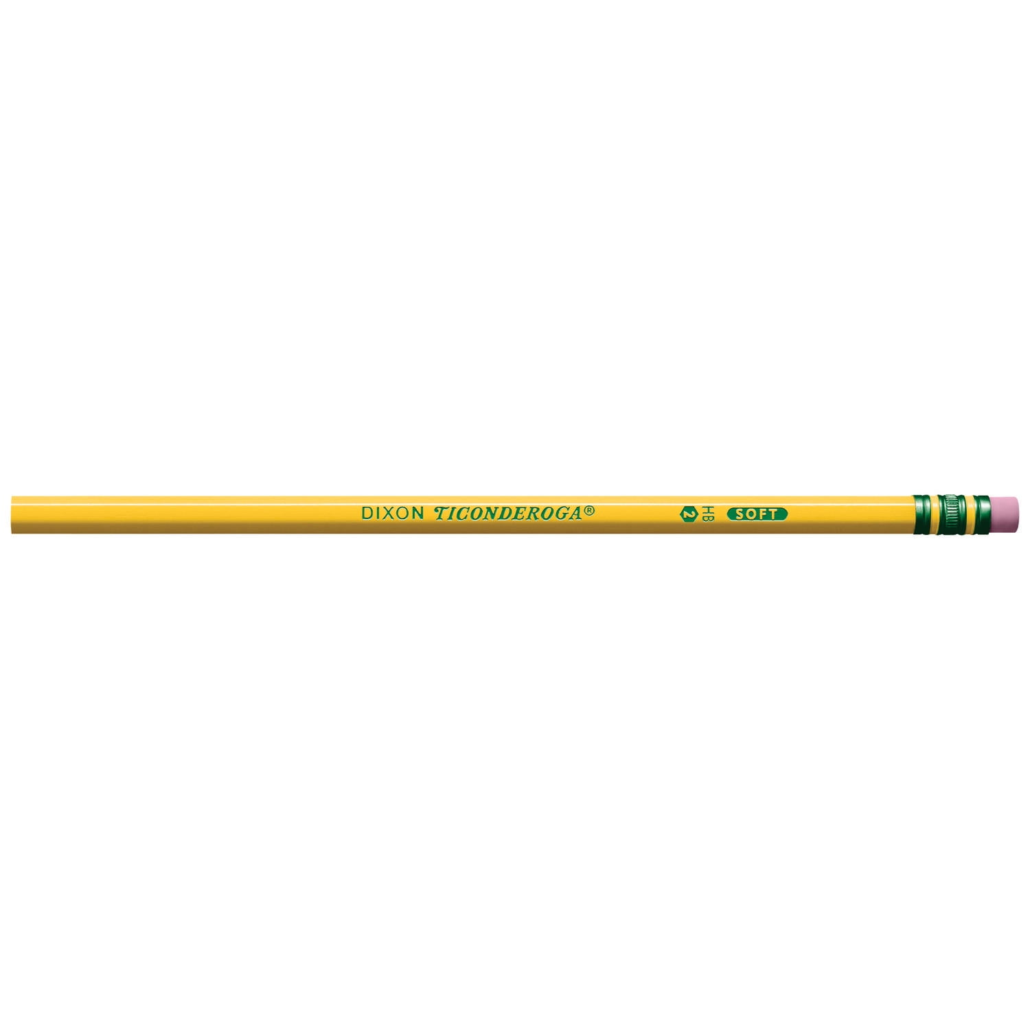 Ticonderoga Woodcase Pencil, HB #2, Yellow Barrel, 96ct.