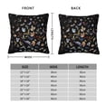 thumbnail image 2 of Pofeuu Butterfly1 Print Double-sided plush pillowcase Square Throw Pillow Covers Pillows Cover for Living Room Bedroom Sofa Couch Cushion Cover（No pillow core）-18"x18", 2 of 7