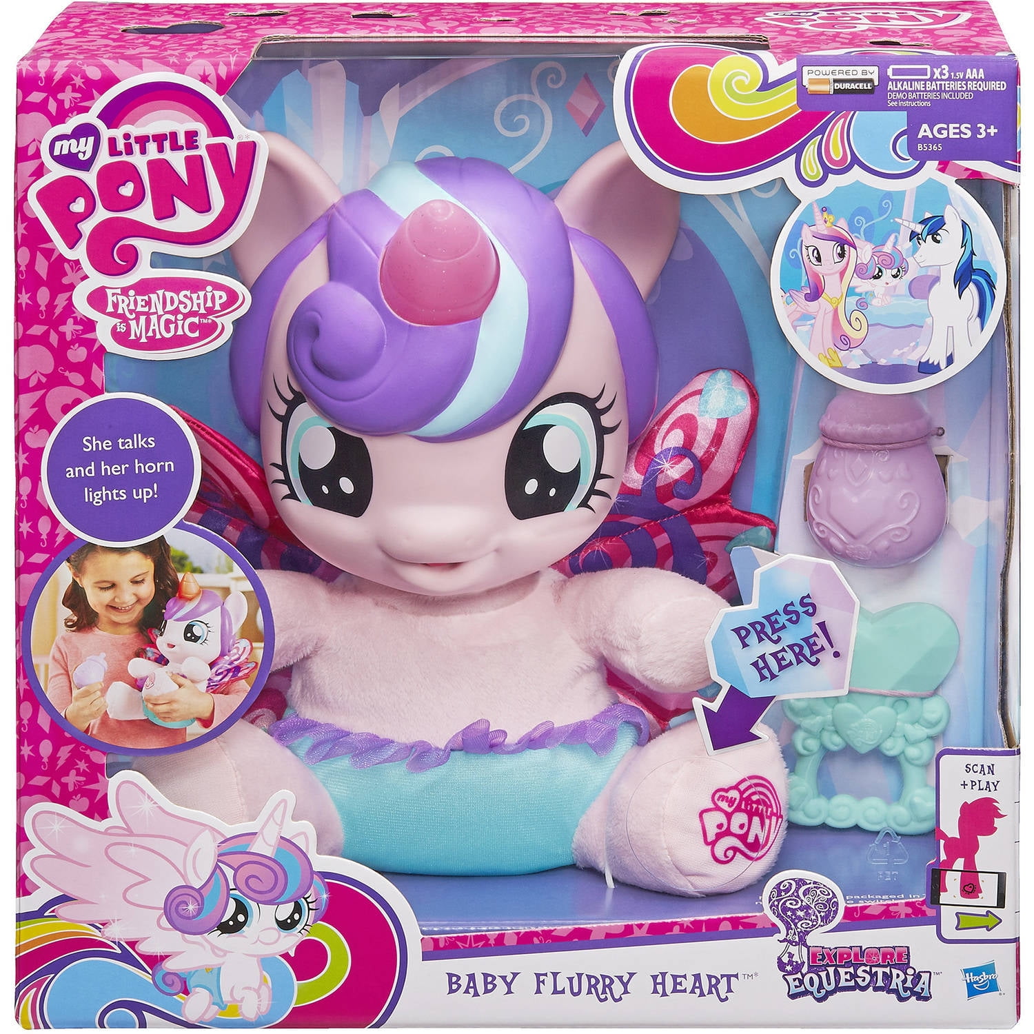 my little pony baby flurry heart pony figure walmart com