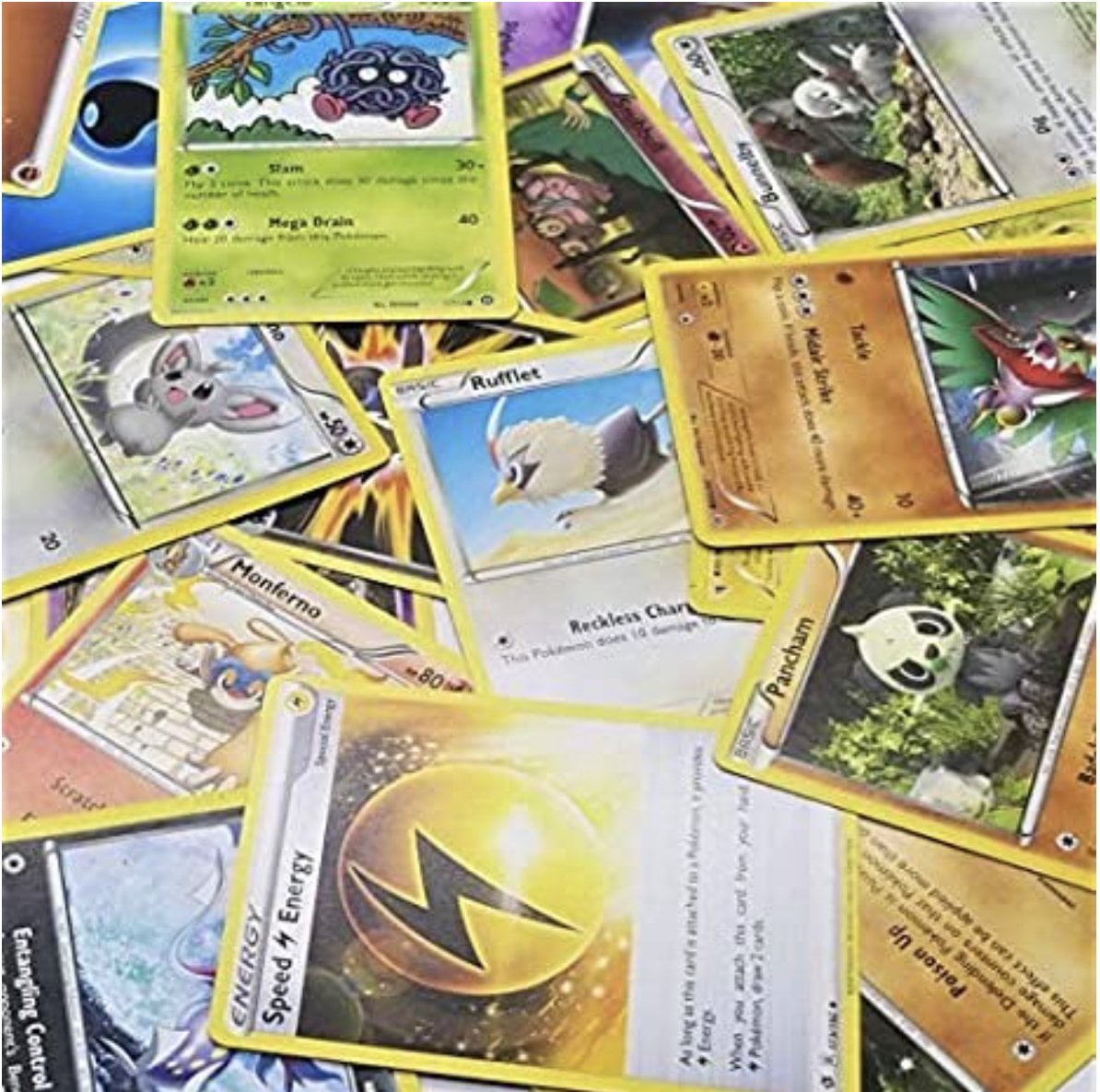 50 Pokemon Cards Bulk ** V Card Rare and foil cards guaranteed, 