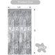 thumbnail image 2 of 3pcs Silver Metallic Tinsel Foil Fringe Curtains,3.28ft X 6.56ft Silver Photo Booth Backdrop Streamer Curtain,photo Booth Props,ideal Bachelorette Par, 2 of 5