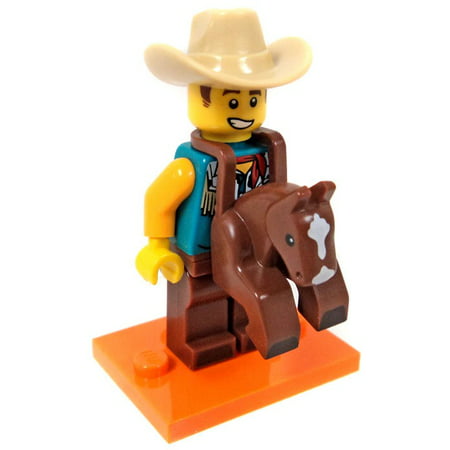 LEGO Series 18 Cowboy Costume Guy Minifigure [No (Best Levis For Cowboy Boots)