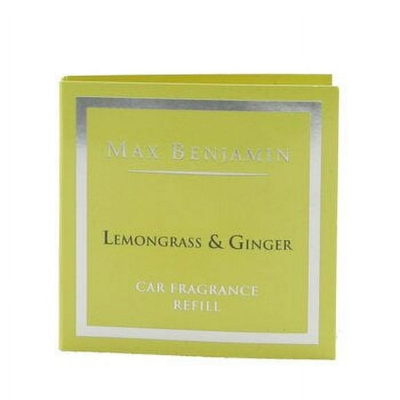 Max Benjamin Car Fragrance Refill - Lemongrass & Ginger