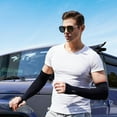 thumbnail image 4 of Manga De Protección Solar Manguito de protección solar de seda de hielo transpirable para hombre Ms Summer Riding Traveling Cool Sleeves Sywqhk Accesorios para bicicletas, 4 of 4