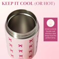 thumbnail image 3 of Frasco para Comida Paris Hilton Acero Inoxidable 470mL Rosa con Diseño de Lazo, 3 of 7