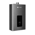 thumbnail image 1 of FLINE Calentador de agua instantaneo modulante 12L  gas LP 2 servicios  80% ahorro de gas  panel digital  Gris KI12LM, 1 of 9