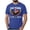 Blue, variant on Patriotic Shirts Patriotic Shirts for Men Trendy Fourth of July Short Sleeve Crewneck USA Mens T-Shirts American Flag Classic Graphic Tee Dark (Red,S)