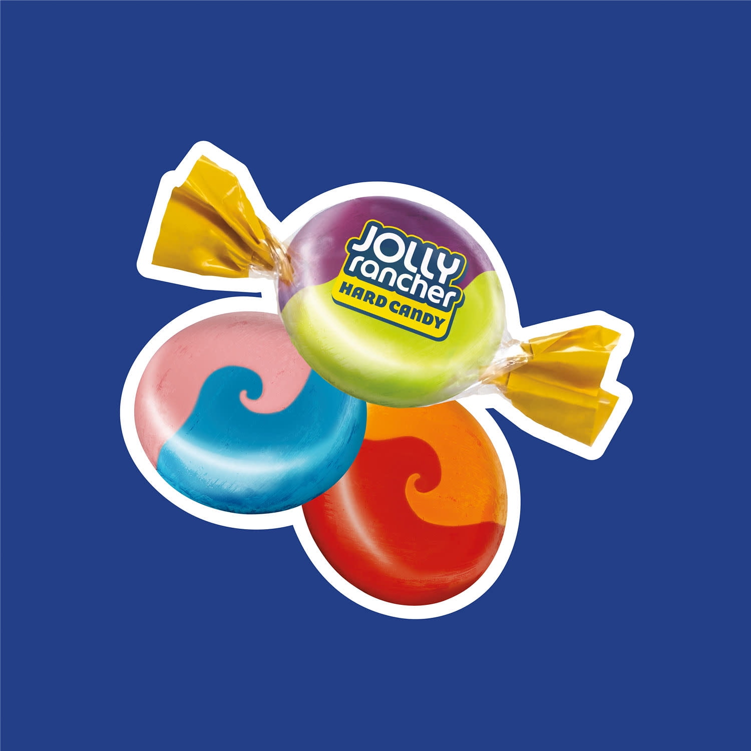 Jolly Rancher 2-in-1 Fruit Flavored Hard Candy, Bag 6.5 oz