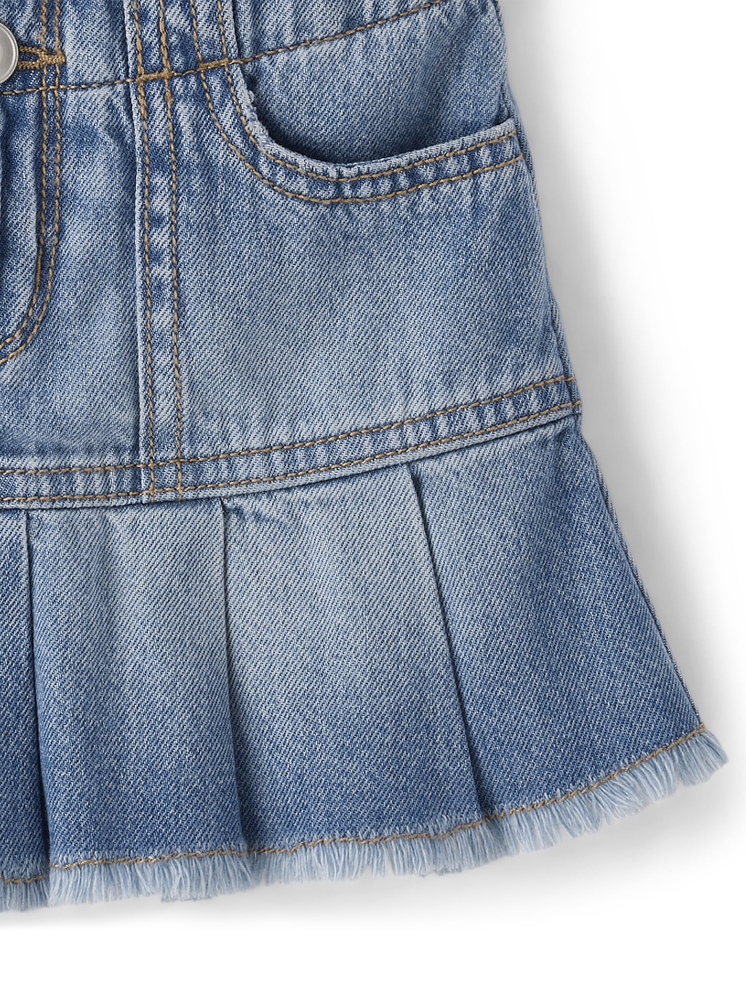 The Children's Place Girls Pleated Denim Skort, Sizes 4-16