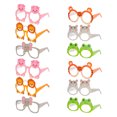 thumbnail image 3 of 12 piezas de gafas de fiesta con temática de jungla para niños, gafas de papel con dibujos de animales, divertidos recuerdos de fiesta de cumpleaños, accesorios para fotomatón para fiestas infantile, 3 of 4