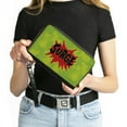 thumbnail image 4 of Coca-Cola Wallet, Zip Around, Surge Logo Yellow Red Black, Vegan Leather, 4 of 7