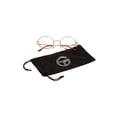 thumbnail image 1 of Gravity Shades Circular Frame Paisley Bridge Sunglass, Gold Clear, 1 of 1