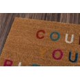 thumbnail image 4 of Novogratz Aloha Collection Count Your Blessings Doormat, Multi, 1'6" x 2'6", Multicolor, 4 of 10
