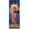thumbnail image 1 of Ceramic Tile Mural-Jean Gerome Women Painting 128. 18" w x 48" h using (24) 6 x 6 ceramic tiles, 1 of 3