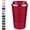 Red, variant on HomeMate Insulated Coffee Tumbler 12 oz, Stainless Steel Coffee Mug with Lids, Travel Coffee Mug Leak Proof, Double Wall Vacuum Insulated Reusable Coffee Cup, Keep Drinks Hot and Cold (Red)