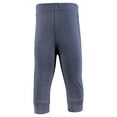 thumbnail image 6 of Hudson Baby Cotton Pants and Leggings, Charcoal Teal Blue, 0-3 Months, 6 of 6