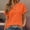 Orange, variant on Womens Knit Tops 2 Piece Linen Set For Women Petite Womens Suits 2 Piece Set Business Women Business Suits 2 Piece Set Vacation Clothes Pants Sets Women 2 Piece Outfits