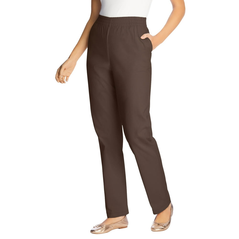 elastic chino pants