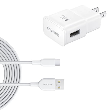 Fast Home Charger for Motorola Moto Tab G70/G62 - Type-C 6ft USB Cable Quick Power Adapter Travel for Tab G70/G62