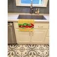 thumbnail image 2 of Carolines Treasures BB7183KTWL Watermelon on Basketweave Kitchen Towel 15 X 28" multicolor, 2 of 4