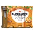 thumbnail image 2 of San Pellegrino Light Orange, Sparkling Fruit Beverage, 25 Calories Per Serving 6x330ml, 2 of 6