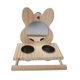 thumbnail image 5 of Alimentador de espejo para loro, de madera, marco de madera, accesorios para cuenco de agua, soporte de alimentación, cuenco para periquito cac, 5 of 9