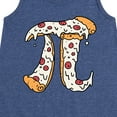 thumbnail image 3 of Instant Message - Pizza Pi - Toddler and Youth Girls A-line Dress, 3 of 6