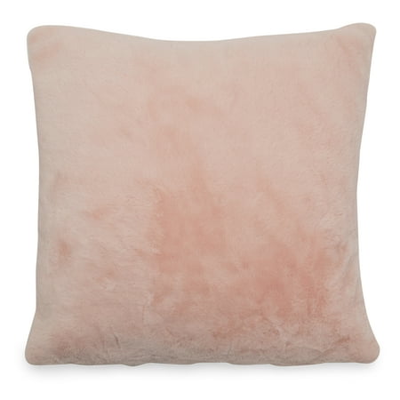MoDRN Glam Plush Blush Decorative Throw Pillow, 20