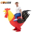 thumbnail image 2 of Fiesta de disfraces de Halloween para adultos y niños, disfraz de gallo inflable, divertido, 2 of 4