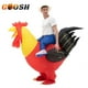 thumbnail image 2 of Fiesta de disfraces de Halloween para adultos y niños, disfraz de gallo inflable, divertido, 2 of 4