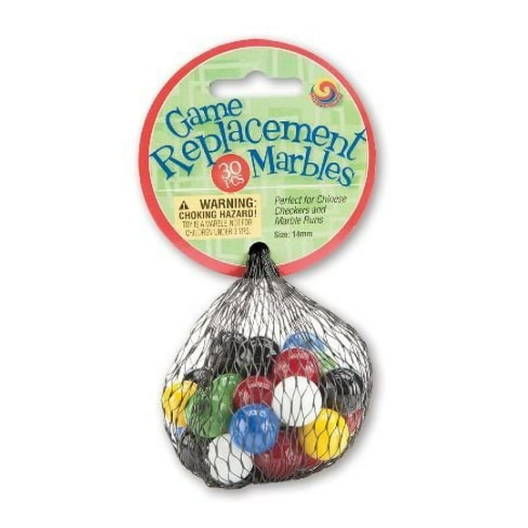 Mega Marbles Chinese Checkers Replacement Marbles - Half Set